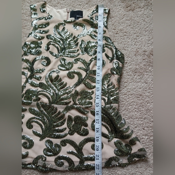 Greylin by Anthropologie Sequined Top size Small - Picture 3 of 7
